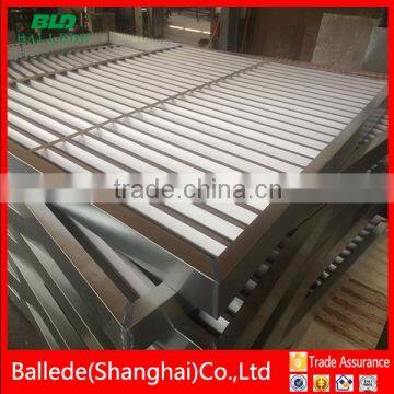 high quality fixed extruded aluminum louver