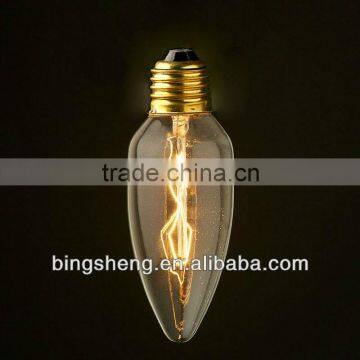 E14 25W C35 Antique bulbs