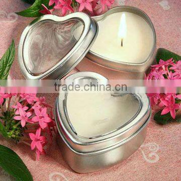 Valentine's heart shaped tin