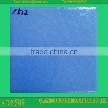 Blue paving rough floor tile bricks