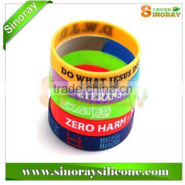 Free Sample Silicone Wristbands