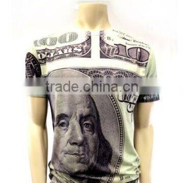 Sublimation t shirts / customize 100% Polyester Sublimation T Shirts / sublimated shirts made from Boeing industries BI- 3054