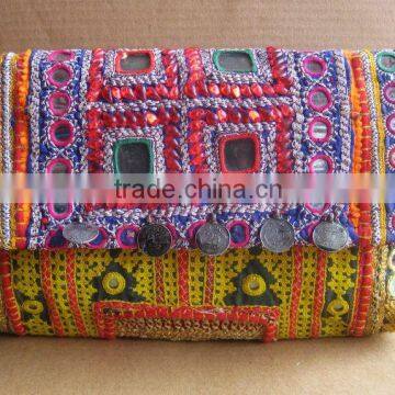 Vintage Banjara clutch bag ethnic gypsy tribal bohemian clutch bags