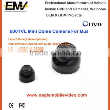 600TVL Mini Dome Camera For Inside Bus