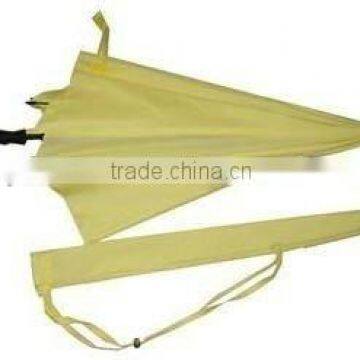 30inch automatic yellow promotional gift golf umbrella