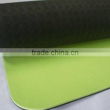 MIC5015 183*61cm tpe yoga mat 6mm, 100% pvc foam yoga mat, 20mm nbr yoga mat