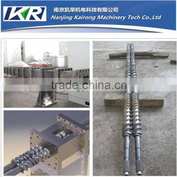 parallel modular twin screw and barrel