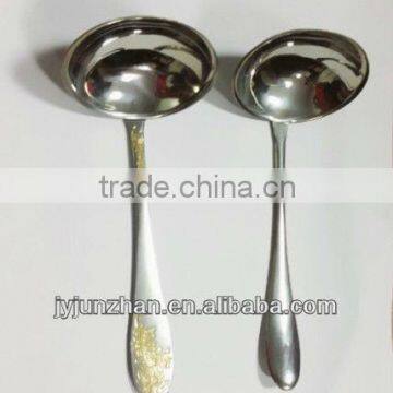 Soup ladle of stainless steel material and low price-- directly
