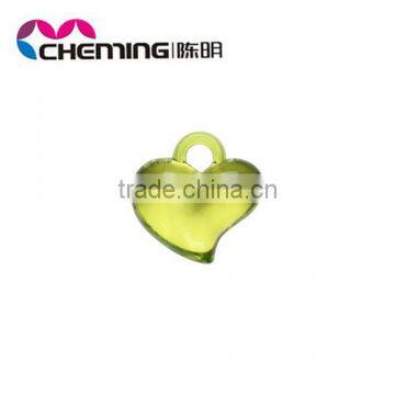 wholesale fashion accessory crystal acrylic heart decoration pendant