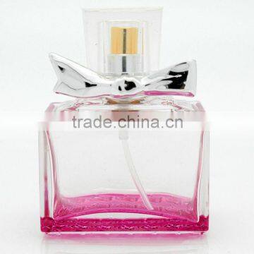 30ml Flat Glass perfume bottle pump sprayer