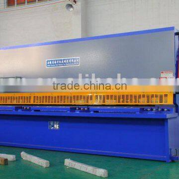 Hydraulic plate shearing machine