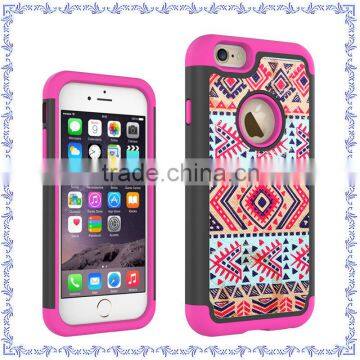 Popular Products in EU US 2 in 1 Silicone Mobile Phone Case for Iphone 6s photo-3