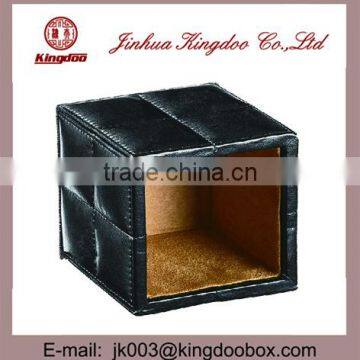 Jinhua Supplier Square Leather Stationary Holder Box photo-3