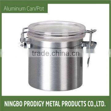 Large disposable aluminum cooking pot tea