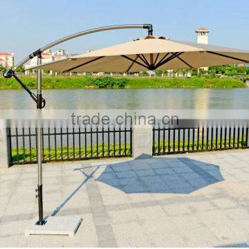 Coral Coast 9 ft. Steel Solar Lighted Push Button Tilt Patio Umbrella