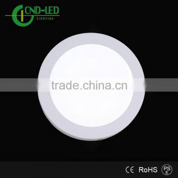 Factory surface mounted screw fixing panel light, 18w led panel indoor, led ceiling lamp