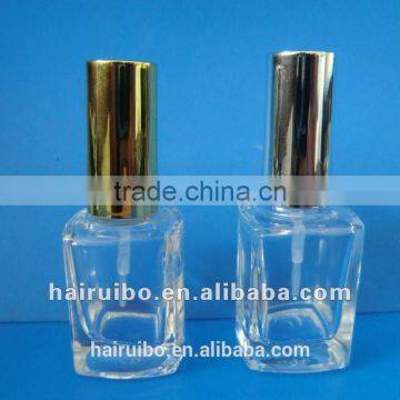 wholesale square 10ml/15ml glass nail polish bottle