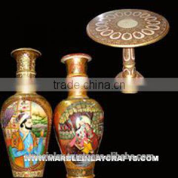 Marble Flower Vase, decorative vase, Indian Marble Vase