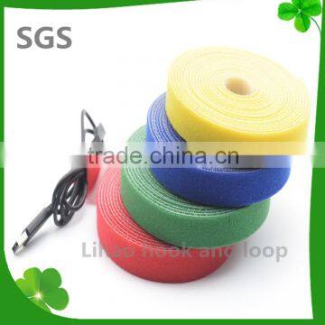 2016Hot Selling Nylon Colorful Hook Loop Cable Tie With Factory Price photo-6