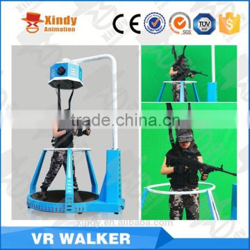 theme park vr cinema 9d HTC VR glasses VR treadmill 9d cinema motion chair