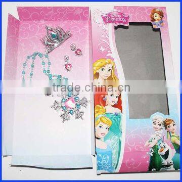 In-Stock Items frozen delicate practical plastic necklace and crown set