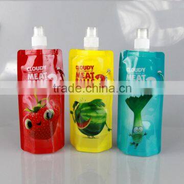 Custom nice and cute foldable/folding/collapsible bpa free water bottle with best quality