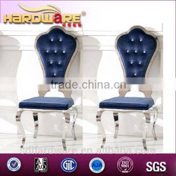 Stainless Steel With Fabric to Upholster Dining Room Chair photo-4