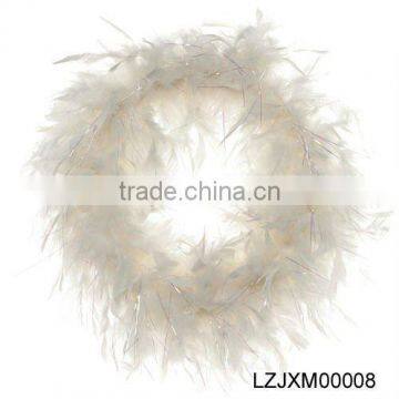 Christmas chandelle feather wreaths LZJXM00008