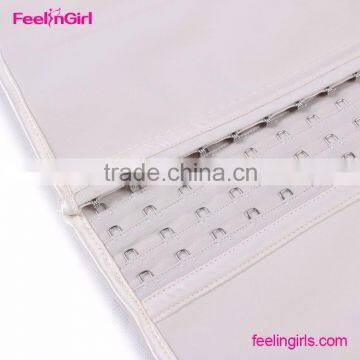 High Quality Nude Latex Rubber 4 Row Hooks Waist Trainer Corset photo-6
