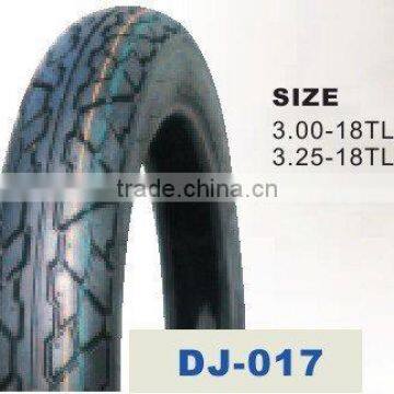 high quality motorcycle tubeless tire tyre and tube from Chinese manufacturer