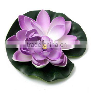 Aquarium Artificial Aquatic Lotus Flower Fish Tank Ornament Plant Decoration New photo-4