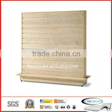 Double side slatwall display rack WS07