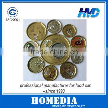 easy open lid and normal lid for food can