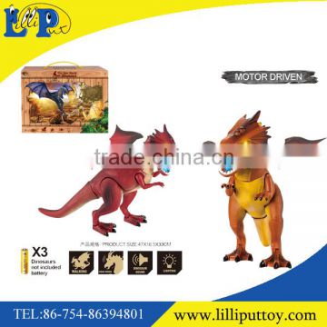 New design lighting B/O pterosaur toy with sound