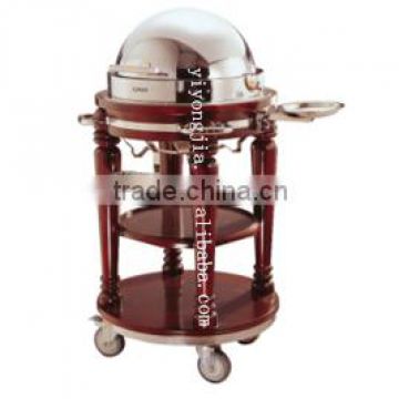 buffet dining trolley/catering cart