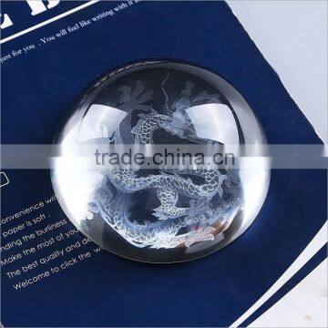 Crystal Colorful Table Decoration Crystal Dragon Paperweight photo-3