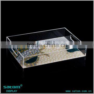 Guangzhou Manufacturer Modern Mirrored Serving Trays