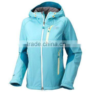 Ladies light blue outdoor sport jacket