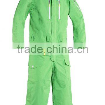 Waterproof one piece ski suits