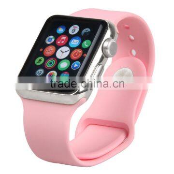 Soft Silicone Replacement Sport Band for Apple Watch, For Apple Watch Rubber Wrist Watch Strap