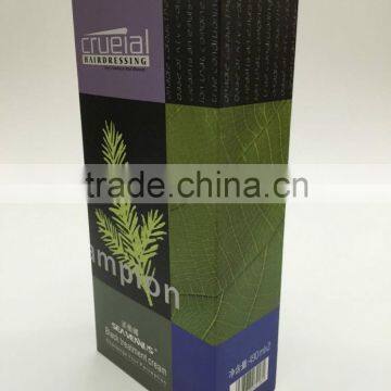 CCNB printed cardboard packaging box for hair products