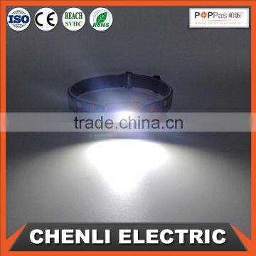 POPPAS T11 AAA Operated 3W COB High Outdoor Waterproof Running Camping Walking Led Headlamp photo-5