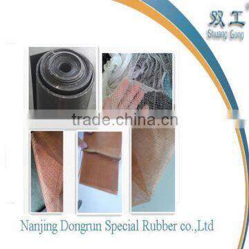 rubber insertion sheet with nylon,cotton,fabric