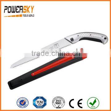 240mm 270mm Wood Pruning Saw with Metal Hand with Plastic Sheath