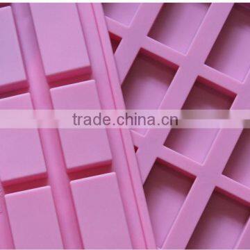 20 cavities bar shape silicone mould for soap