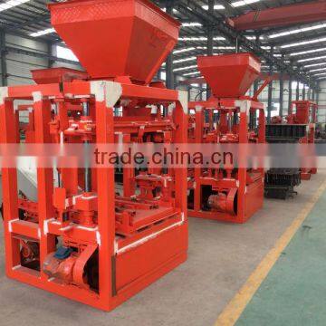 QT4-24 Interlocking Brick Making Machine in India,concrete Block Making Machine photo-2