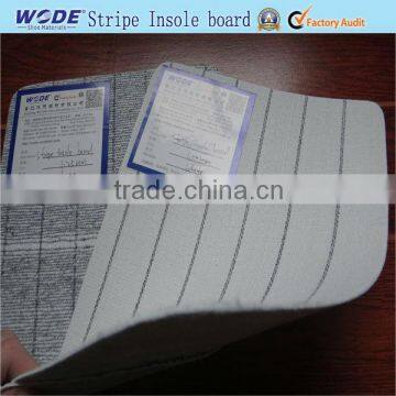 grey and white stripes fabric,stripe insole board