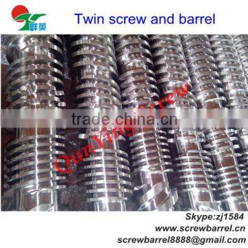 conical twin extruder screw & twin screw extruder screw design