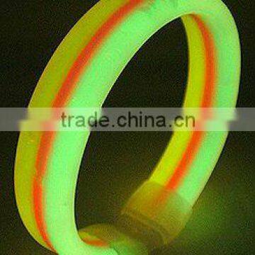 Wide glow wristband