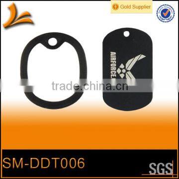 SM-DDT006 American Airforce silicone cheap dog tag